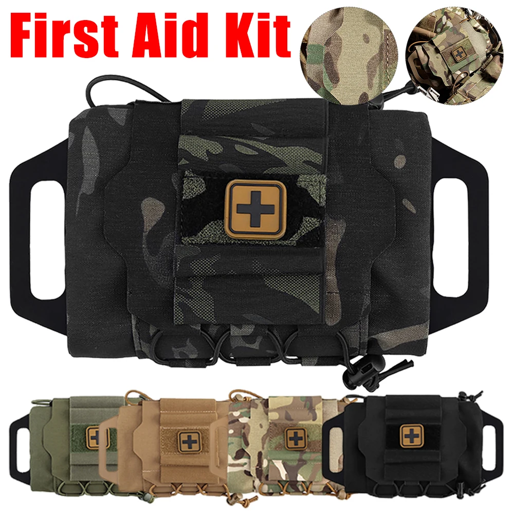 Medical First-aid Kit Survival Outdoor Hunting Bag Medical Pouch Emergency Bag for Camping Rapidly Deploy First-aid Survival Kit