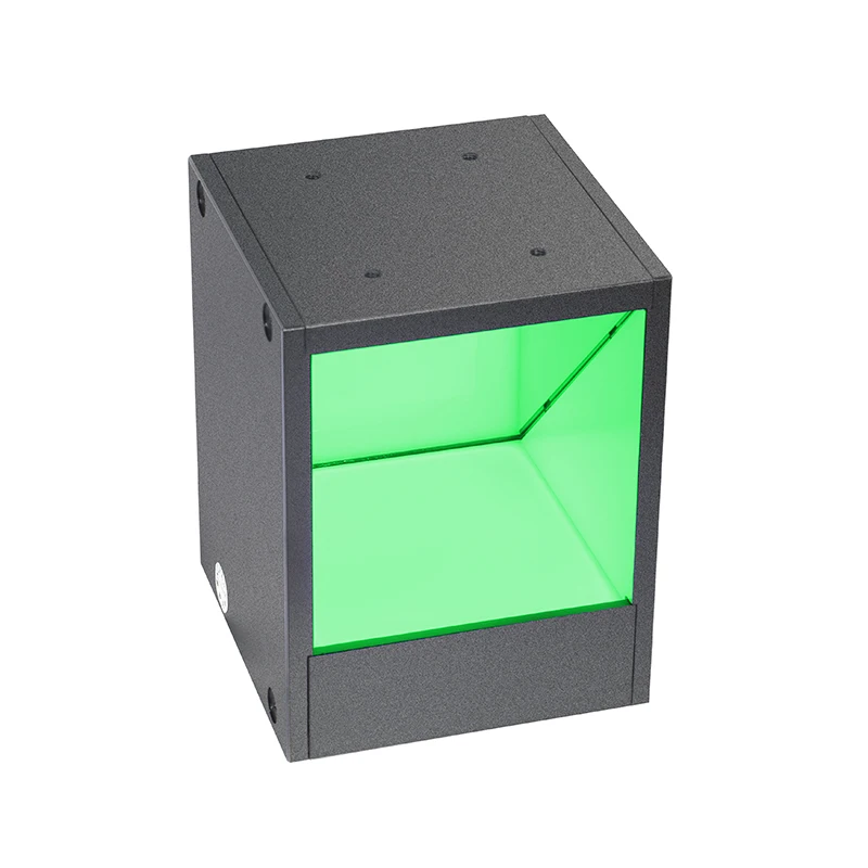 KCS luz Coaxial 24V DC LED visión artificial luz Coaxial lente de cámara Industrial iluminación LED lámparas ópticas 2PIN