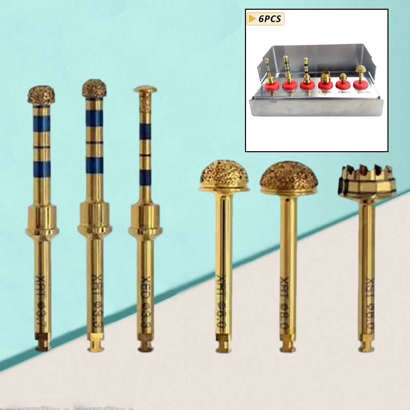 

Набор для дентальной имплантации: 1 комплект, золотистая мембрана для синус-лифтинга, алмазные боры для имплантации по боковому доступу