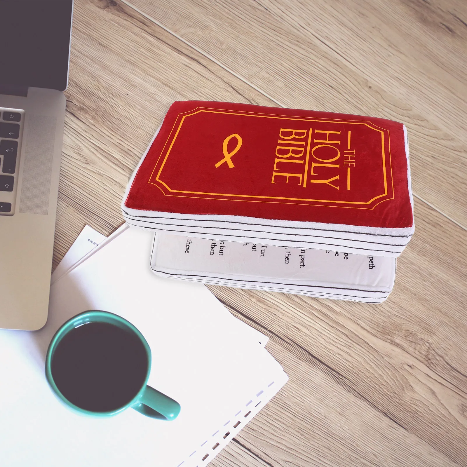 

Мягкая подушка в форме книги, креативная декоративная подушка-бестселлер, маленькая декоративная подушка в виде Библии, маленький декоративный элемент