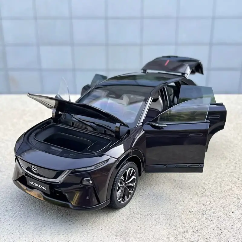 1:18 MAZDA EZ-60 EZ60 SUV Modell aus Legierung, Neue Energie-Fahrzeuge, Druckguss-Metallmodell, Geländewagen, Simulationsmodell, Sammlerstück, Geschenk