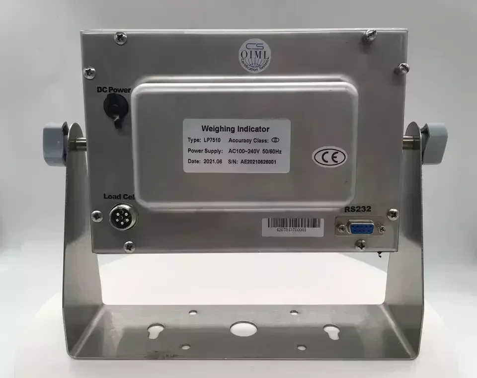 Stainless Steel weighing scale indicator LP7510