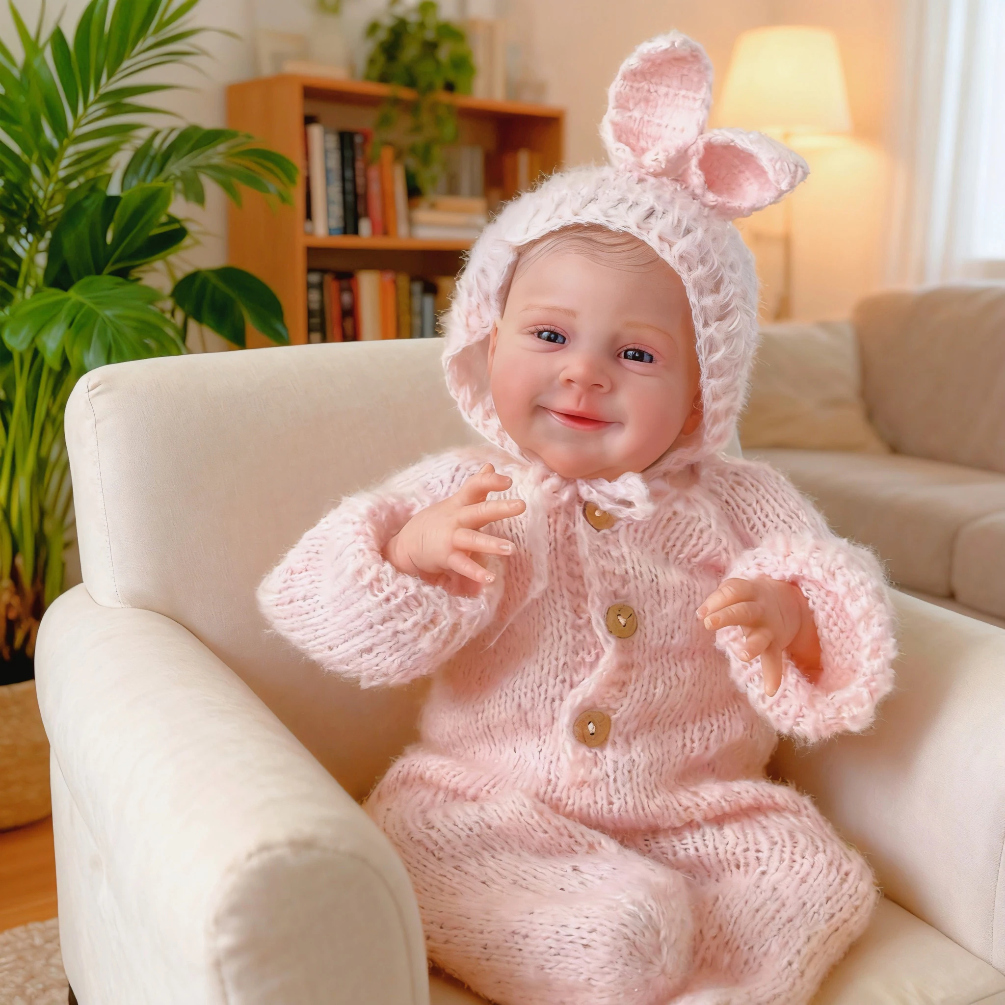 NPK 19 pollici realistico corpo morbido Bebe Doll edizione limitata Reborn neonato realistico bambola da collezione giocattolo