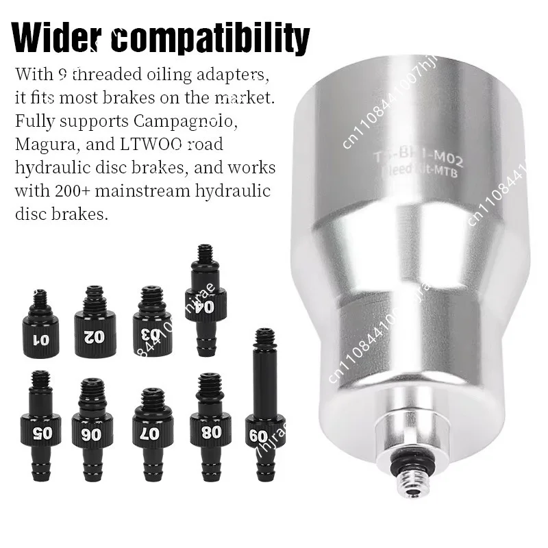 Hydraulic Disc Brake Oil Bleeding Filling Tool Kit Compatible With Shimano Magura Sram MTB Road Bike Cycling Service Parts