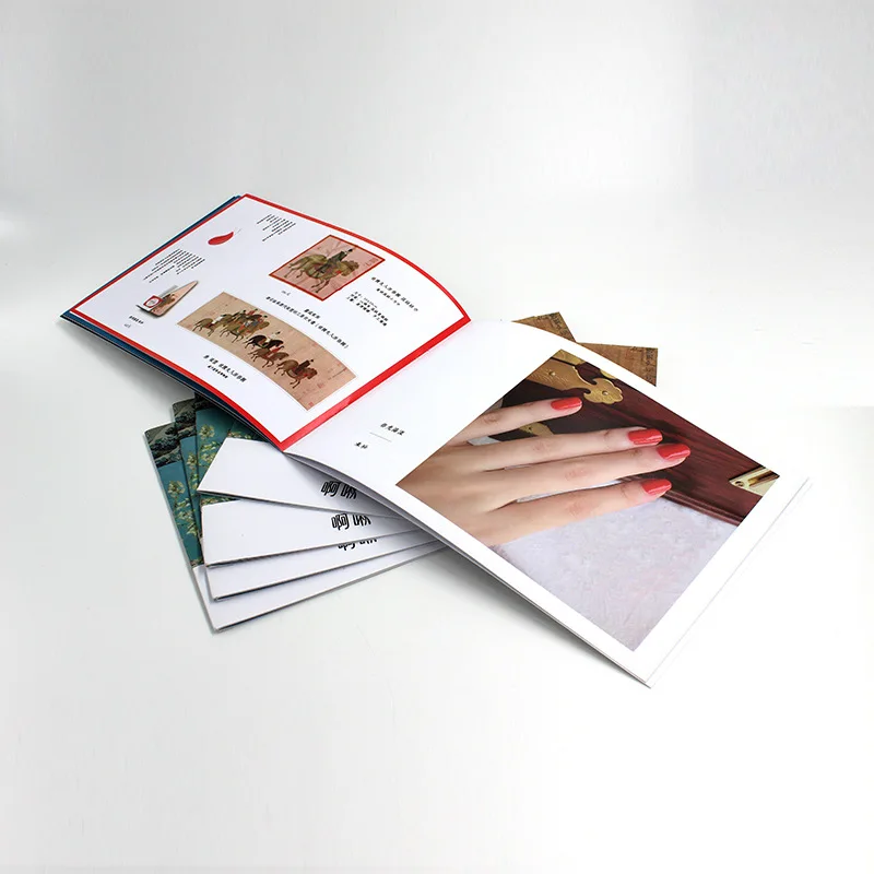 Custom. Printing Book Color Page Teaching Material Printing Album Enterprise Brochure Book Magazine Black and White Instruction