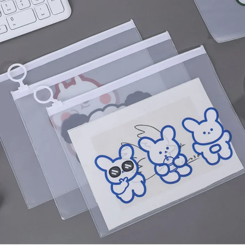 かわいい防水透明PVCペンケース、文具ギフト、女子学生鉛筆バッグ、化粧品バッグ、トラベルバッグ