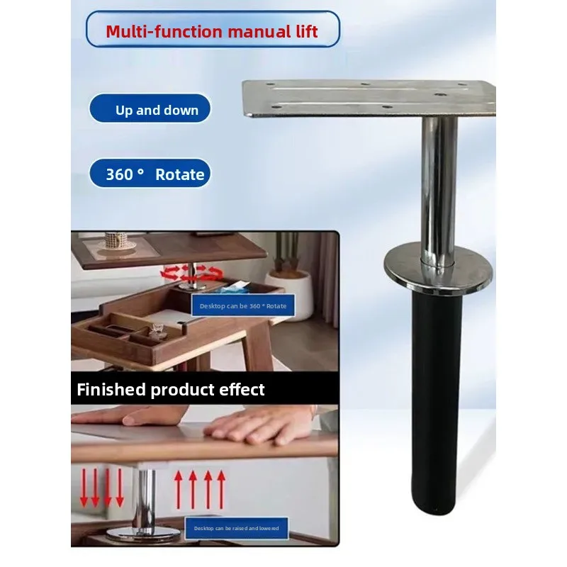 Multi functional edge table rotator, sofa press hover, coffee table lifter, automatic table top lifter, durable and sturdy