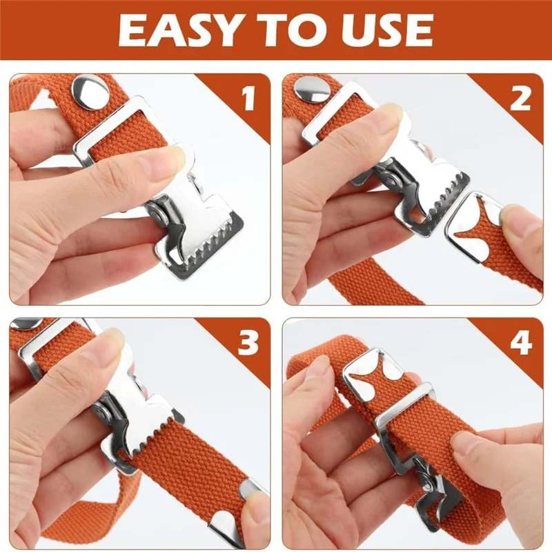 ABGR-أشرطة إمالة الحوائط الجافة، مجموعة أشرطة الساق القابلة للتعديل، أشرطة احتفاظ الساق من النايلون للإمالة