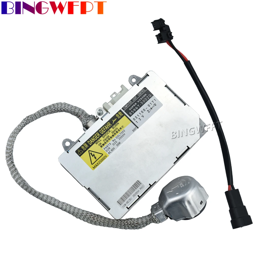 Fast Delivery D2S D2R HID Xenon Headlight Ballast+Wire 85967-50020 For Lexus RX300 RX330 RX350 RX400h 2001-2009 For Mazda 6