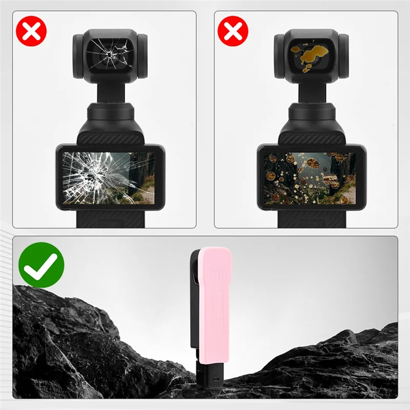 Защитный чехол для DJI Osmo Pocket 3, аксессуары для камеры, защитный чехол для экрана