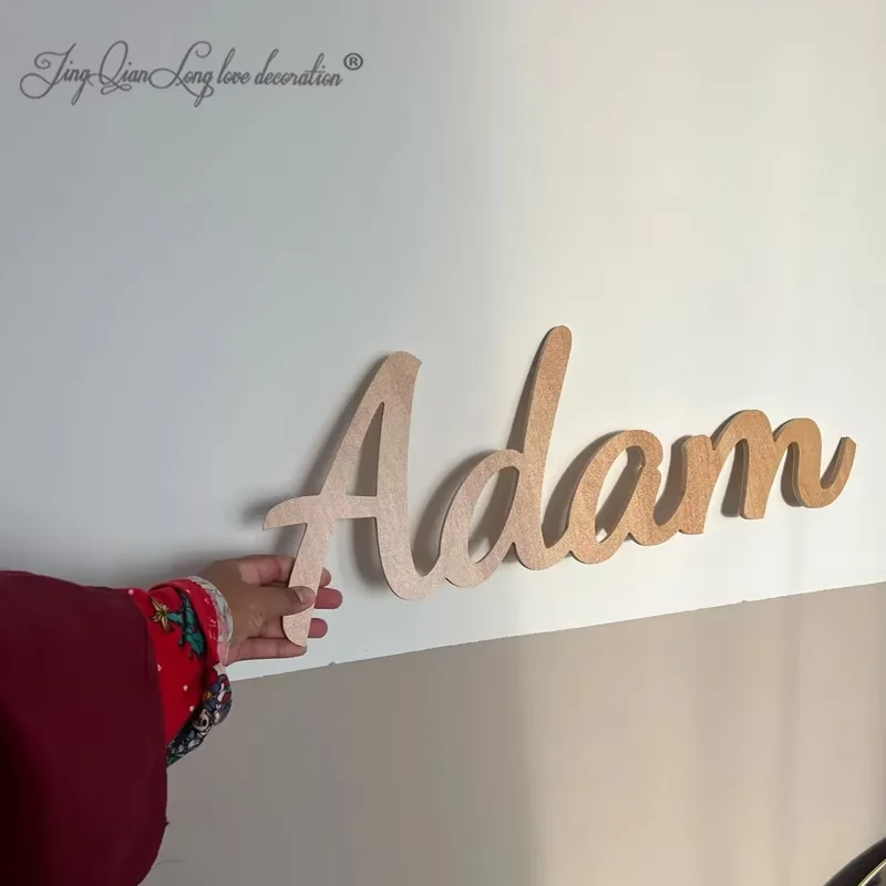 

Custom Wooden Name sign Children room decor Personalized gift Nursery decor babyshower new birth gift wooden letters
