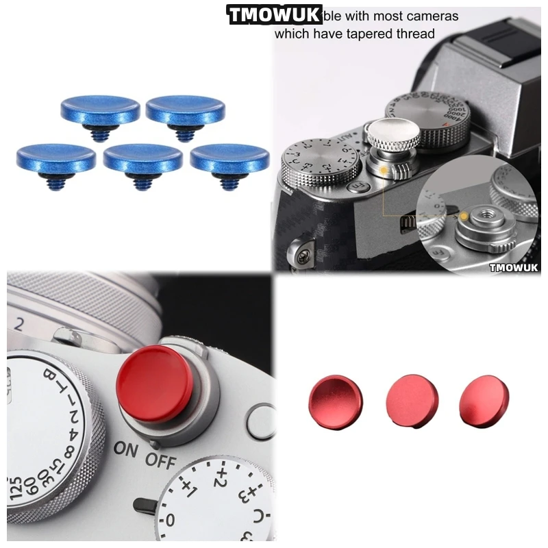 

For Leica M1 M2 M3 M4 M5 M6 M7 M8 M8.2 M9 Q2 Q3 C-LUX M10 Camera Detail, Precision Metal Button Ensures Accuracy