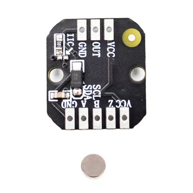 MT6701 Magnetic Encoder Module PWM/I2c Brushless Motor Encoder ABZ Mode 1024 Lines Replaces AS5600 Module