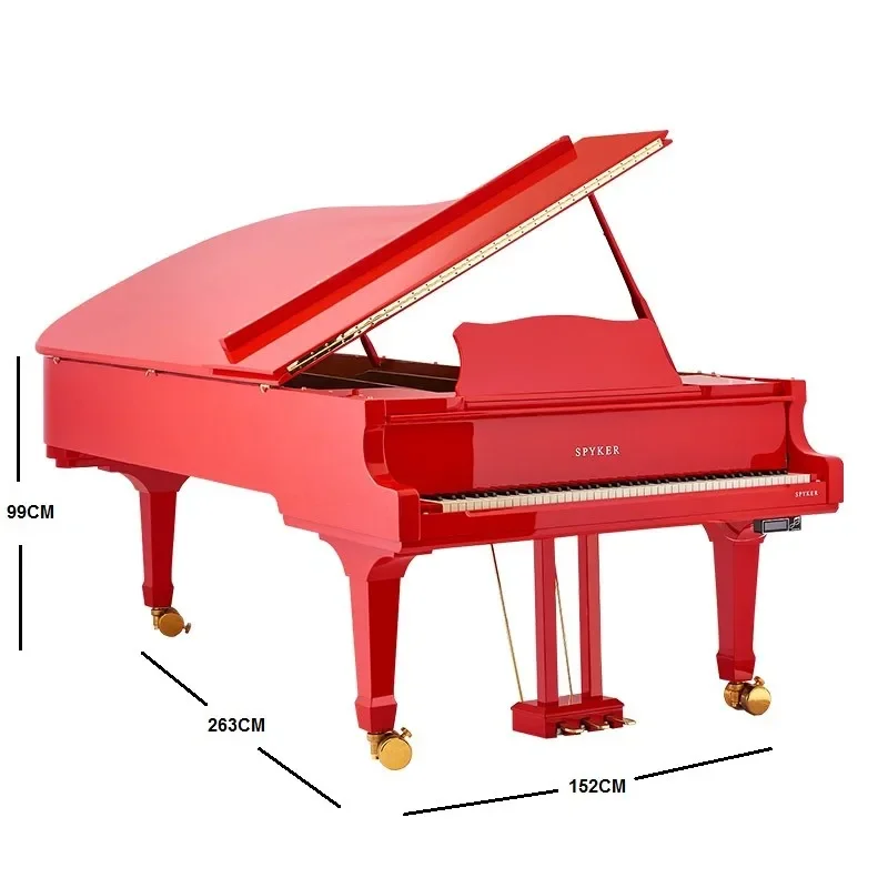 SPYKER Grand Piano 88 Keys Digital Grand Piano With Hammer Action Electronic Digital Piano