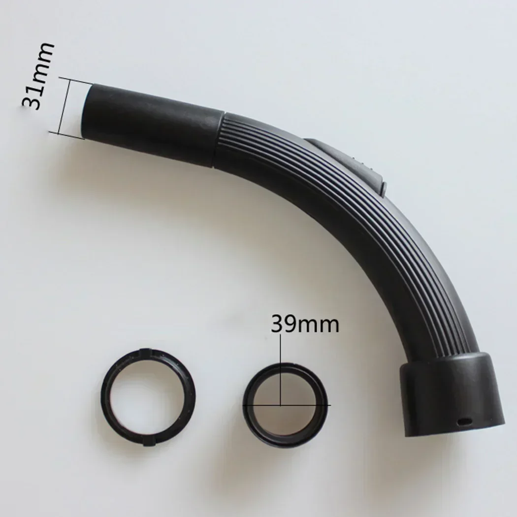 Black Spare Vacuum Cleaner Wand Bent Handle Bend Hose End For Hoover 32mm Household Cleaning Tools Replacement Accessories