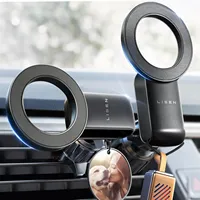 LISEN Fits MagSafe Car Mount - [30 Super Magnets] Magnetic Car Phone Mount, Automobile Car Phone Hold for All Phones