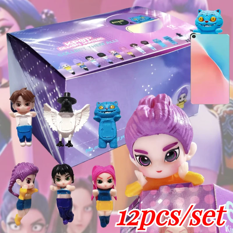 

Аниме настольный декор, модель игрушки, Дерпи, Тигр, охотница, Руми Мира, фигурки, украшения, слепая коробка, фанаты, детский подарок на день рождения, Рождество