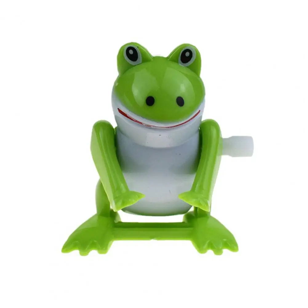 Wind-up Frog Toy  Novel Smooth Lightweight  Kids Spring Wind-up Frog Toy Children Gift