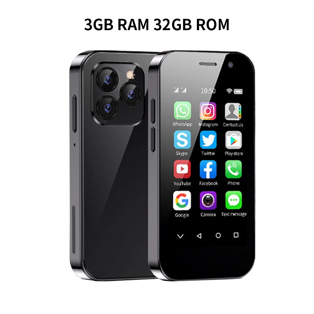 SOYES XS14 Pro Super Mini Mobile Phone 4G LTE 3GB 64GB Android 9.0