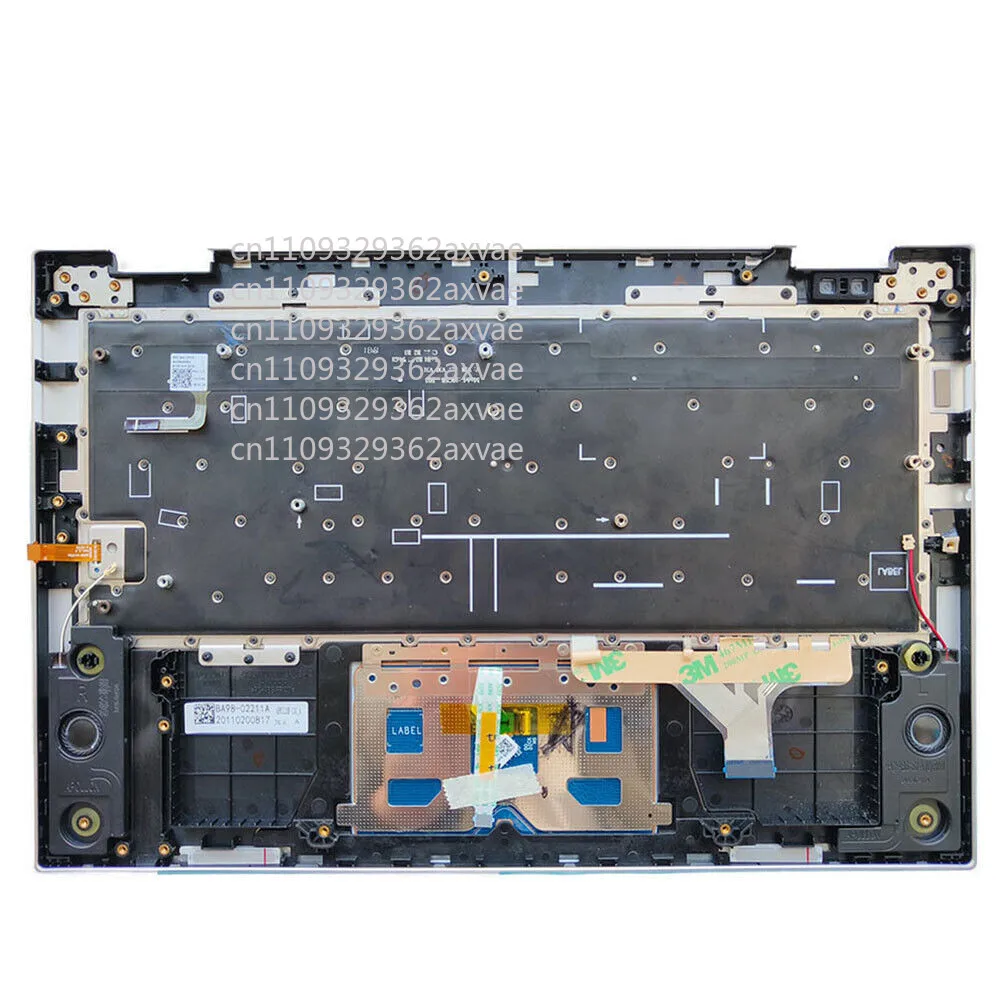 New For Samsung Galaxy Book Flex NP730QCJ Palmrest Keyboard Touchpad BA98-02211A