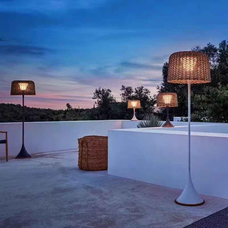 

Solar Outdoor Lights with Waterproof Remote Control Garden Landscape Lamp for Villa Courtyard and Balcony Ambience