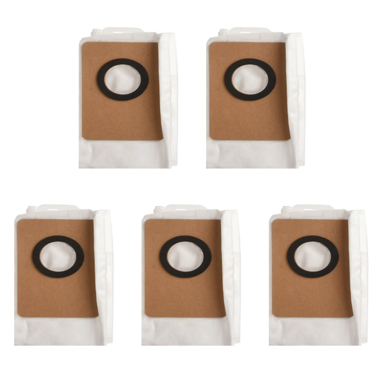 5Pcs Fit For ILIFE Replacement Dust Bags For T20S Self Emptying Robot Vacuum Cleaner Dust Collection Bag