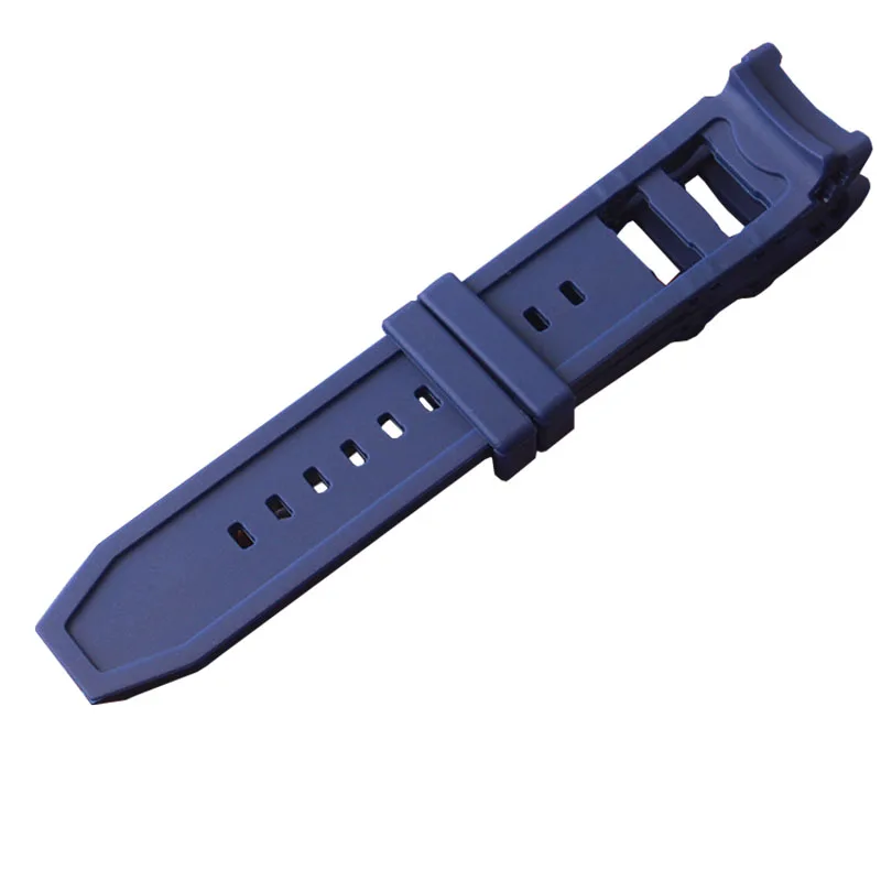 Watch band 26mm quality silicone bracelet blue soft strap fit for Russian INVICTA Rubber Watch band Accessories