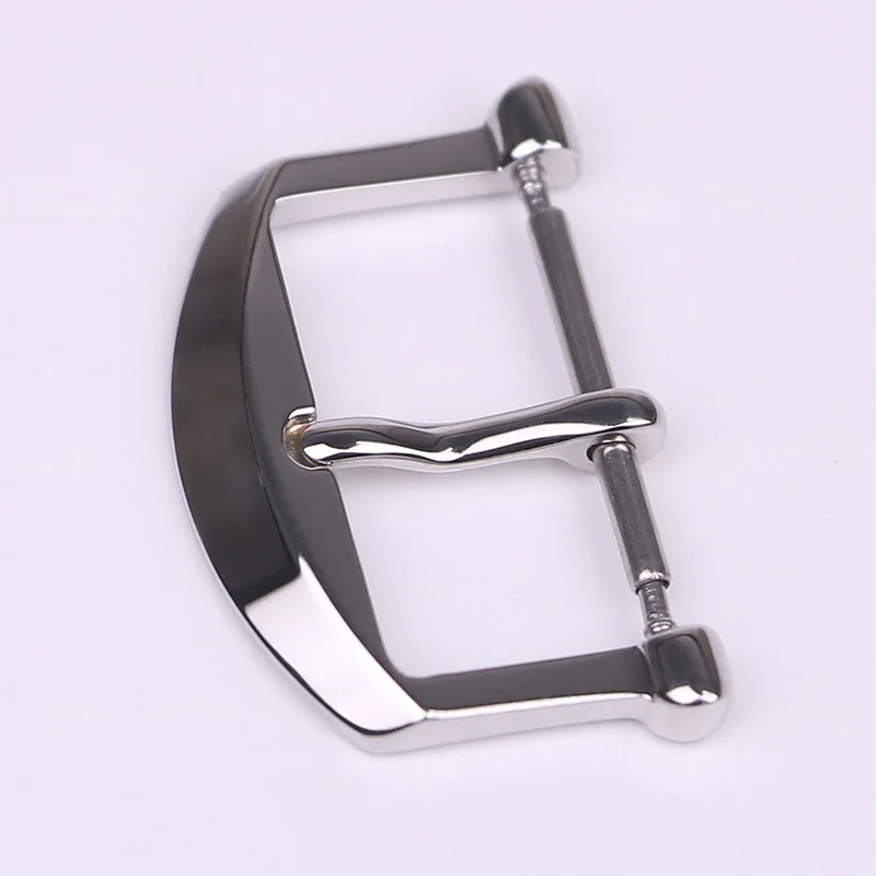 

XIANERSHANG Luxury I-WC Logo Belt Buckle Polished 316L Stainless Steel Pin Buckle 18MM 16MM Original Clasp Watch Accessories