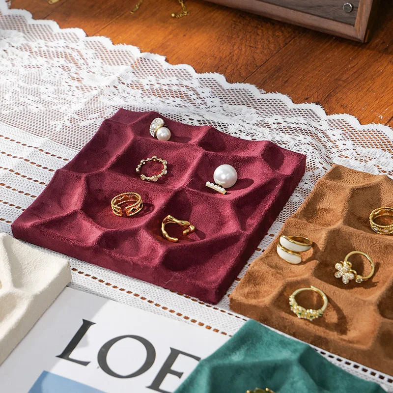 Maillard jewelry display stand, ring and earring storage plate, jewelry display plate, and miscellaneous storage
