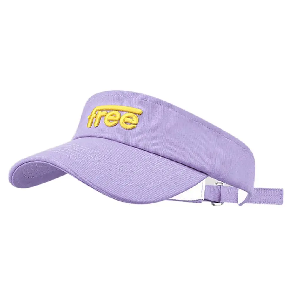 

Men Women Adjustable Empty Top Cap Assorted Colors UV Protection Baseball Cap Breathable Sunscreen Sun Hat Tennis Golf