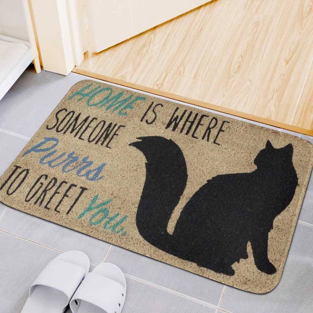 

Home Cat Area Rug Carpet Rug for Living Room Bedroom Sofa Doormat Decor Game Non-slip Floor Mat