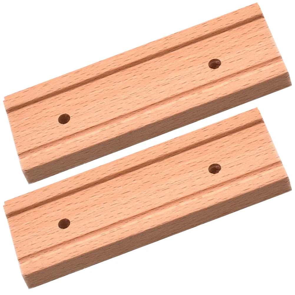 2 Pcs Kalimba Pillow Thumb Piano Bridge Replacement DIY Accessory Multi-functional Solid Wood