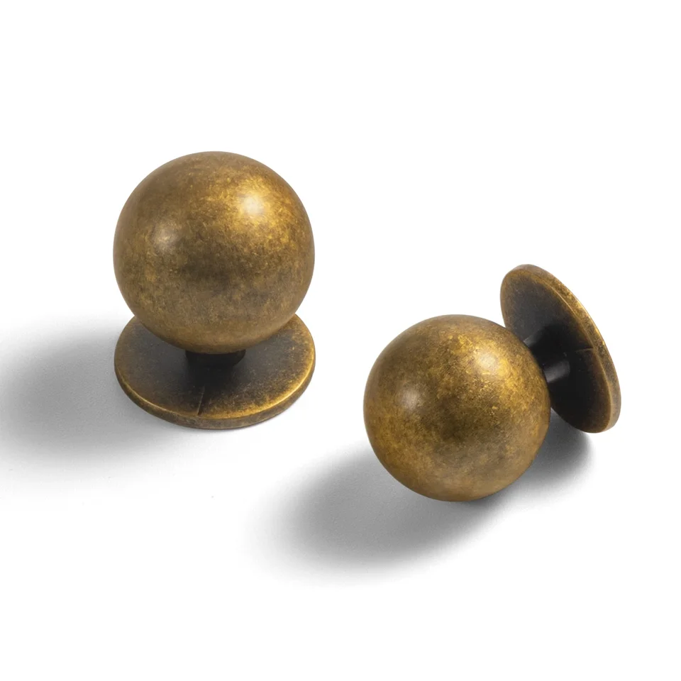 Round Zinc Alloy Cabinet Knob Set for Furniture