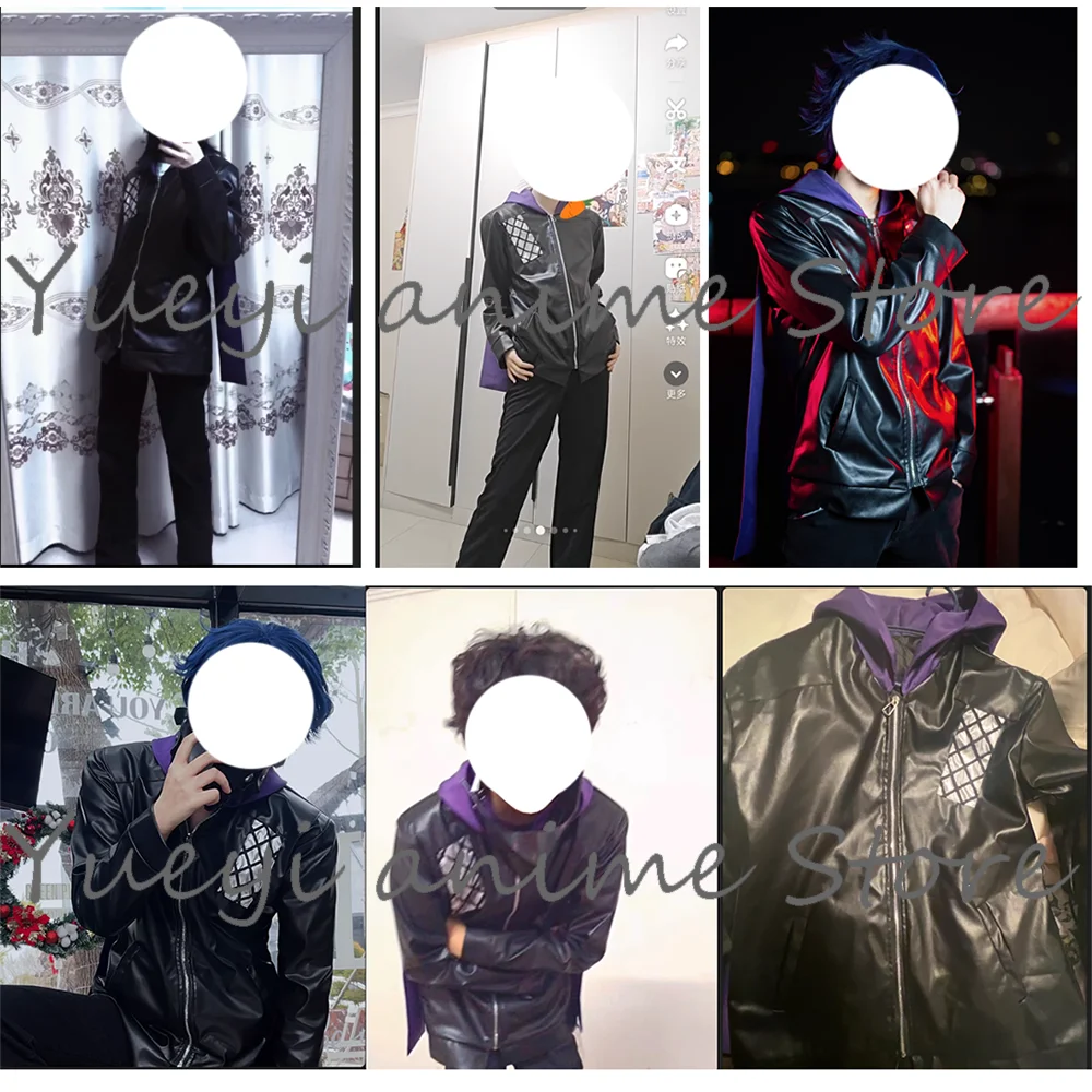 

Anime Ayato Kirishima Black Rabbit Cosplay Costume Christmas Halloween Party Carnival Costumes Full set-----customized