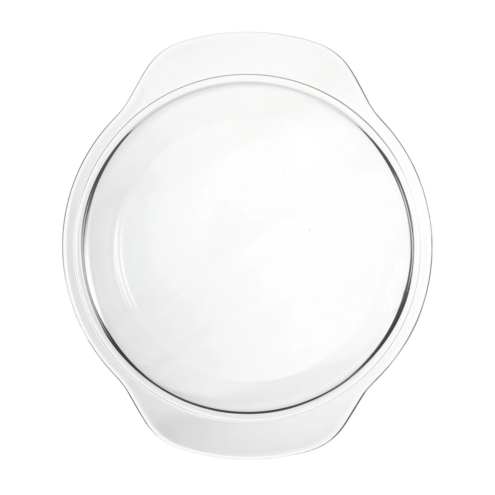 Многоразовая гладкая стеклянная крышка для микроволновой печи