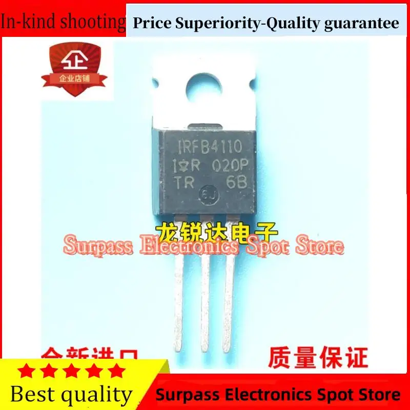 10PCS-100PCS  IRFB4110 IRFB4110PBF  TO-220 N MOSFET 180A 100V Price Superiority-Quality guarantee