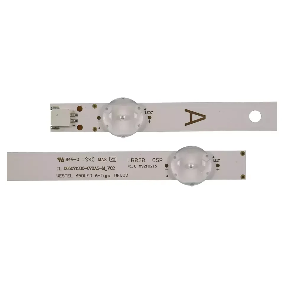 5kit LED backlight strip for JL.D65071330-078AS-M for VES650QNTS-2D-U11  TOSHIBA 65U5863DB 65A06USB