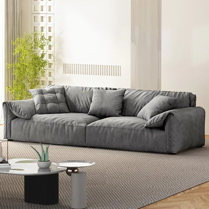 Modern Living Room Large Couches Nordic Exterior Cheap Sectional Ergonomic Sofa Love Seat Cum Bed Canape Salon Home Furniture