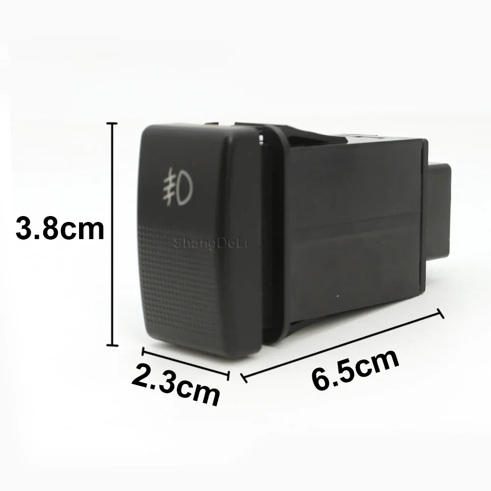 Car LED Light Front Fog Light Switch Button With Wire Auto Accessories Refitted Fog Lamp Switch For Mazda 5 For Mazda 6