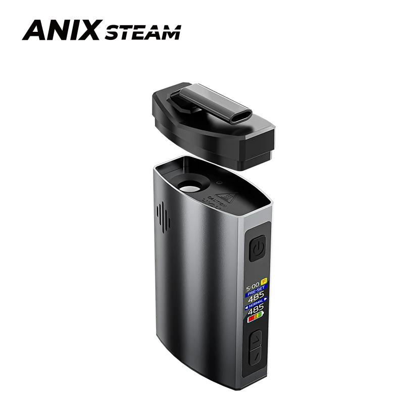 ما قبل البيع Newst Anix Mars Dry Herb Vaporizer 3000mAh بطارية السيراميك تدفق الهواء تلميح 3 في 1 مجموعة عشب جاف Vape #4