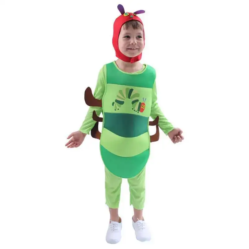 

Dorable Baby Cosplay Toy Caterpillar Fancy Dress Costume Halloween Performance Insects Jumpsui