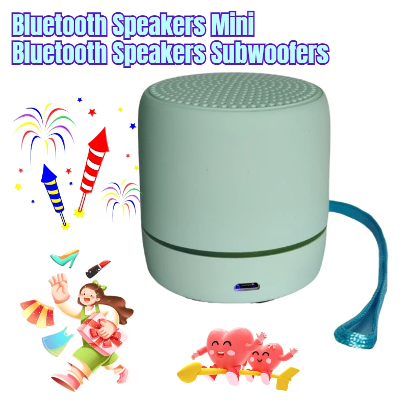 

Bluetooth Speakers Mini Bluetooth Speakers Subwoofers Mini Wireless Card Inserted Small Speakers
