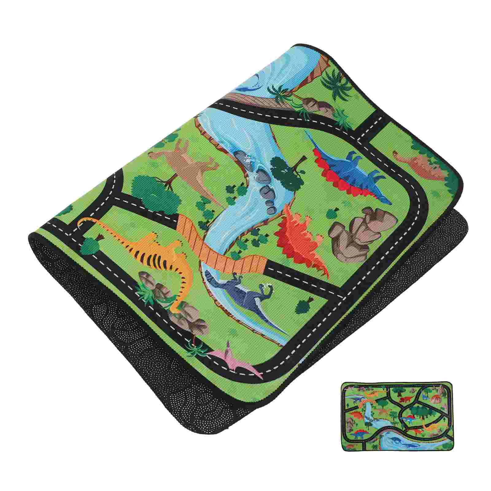 Boy Toy Children's Play Mat Dinosaurs Mats for Kids Boys Rugs Car Playmat Foldable Toddler