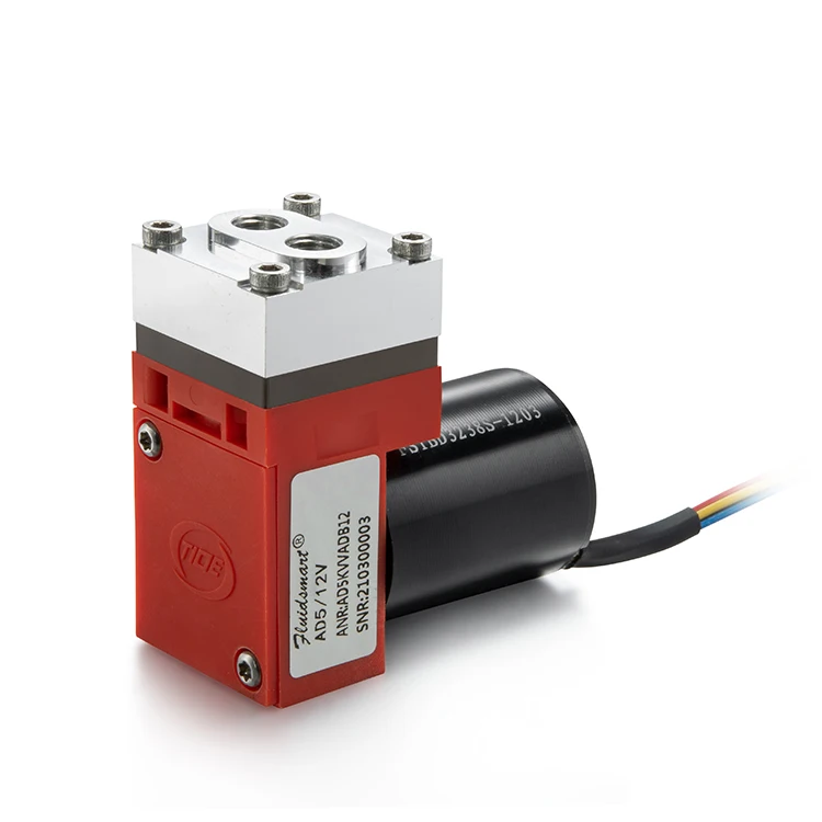 Compressor de ar elétrico mini micro bomba de diafragma 12v dc motor sem escova resistência química bomba de vácuo industrial