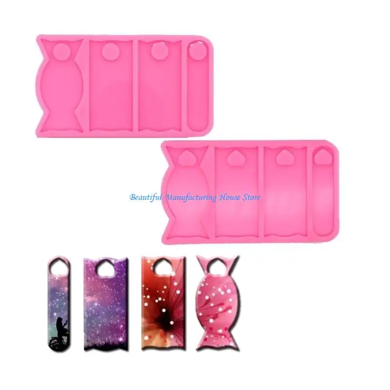 E56A Надежная силиконовая чашка, именная табличка, крышка, этикетки, формы для литья из эпоксидной смолы «сделай сам»