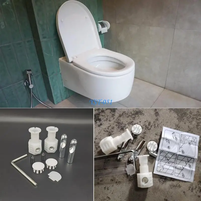 

E15A Practical Wall Mounted Toilet Screws for Bathroom Upgrades or New Builds