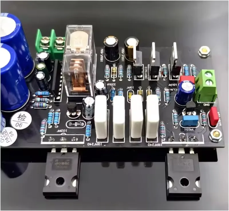Assembled PASS AM Pure Class A 10W*2 Stereo Amplifier Board Refer Pass Labs Circuit