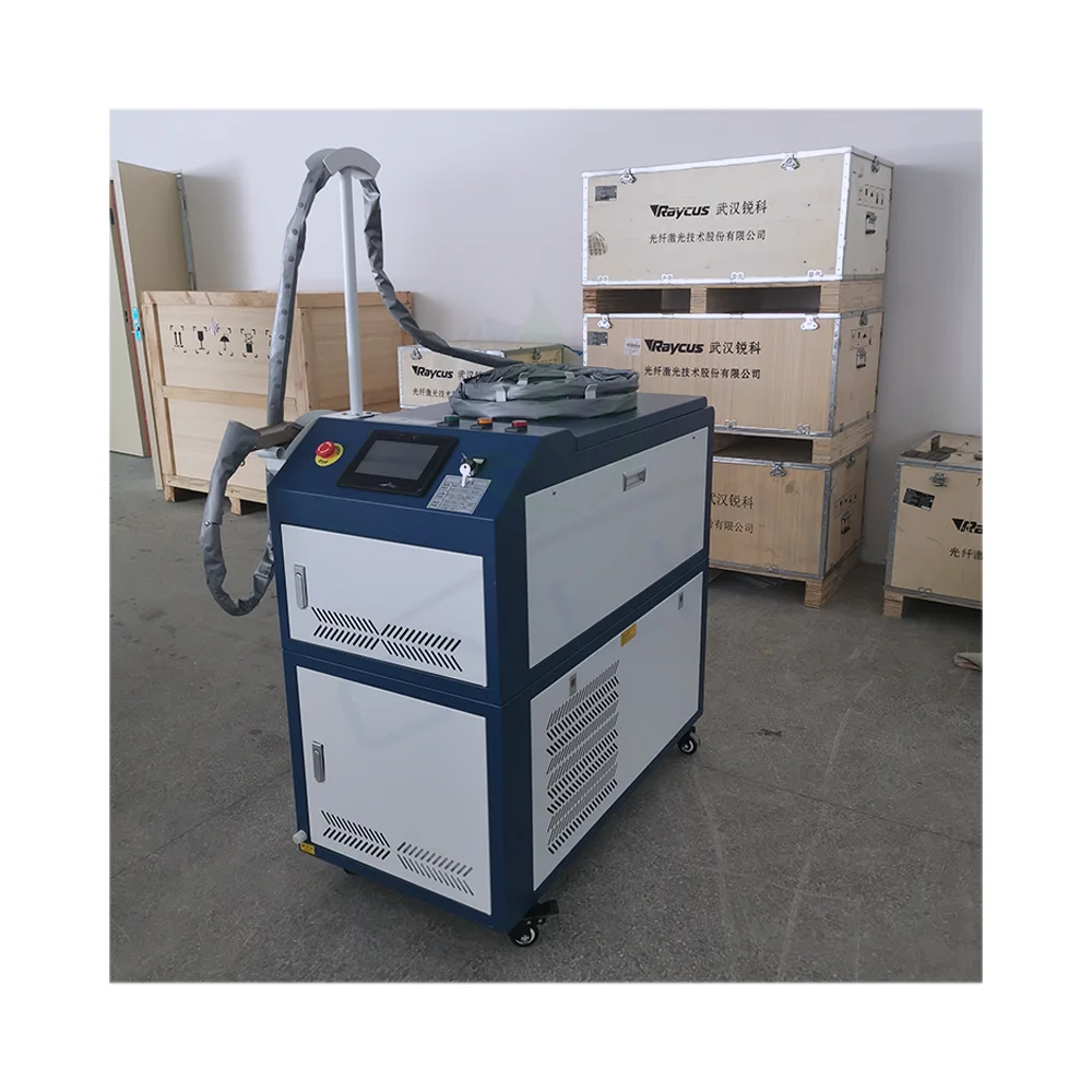 1000w 2000W 3000W ship deck rust descaling machine pulse fiber handheld  cleaning derusting machine