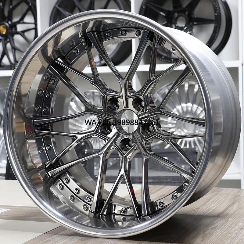 

Custom16, 17, 18, 19 Inch Forged Wheels,deep Concave,polished Multi-spoke Design,for Ferrari,Bugatti, McLaren,Aston MartinPagani