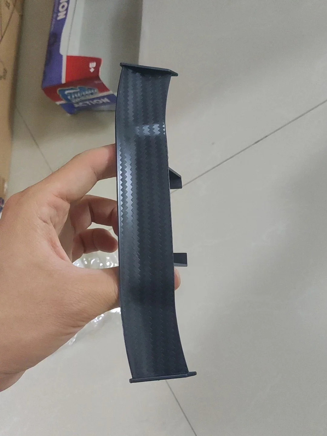 Mini Decorative Tail wing Modification Universal Texture Mini sticker No Drilling Required image 3